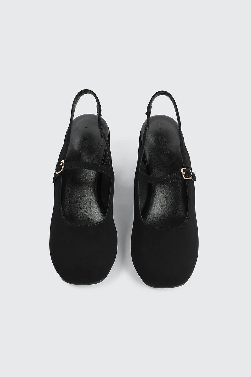 Chaussures Mary Jane à bride arrière