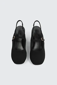 Chaussures Mary Jane à bride arrière