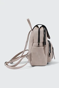 Petit sac à dos en faux cuir