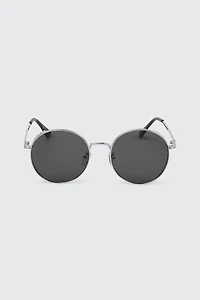Ardene Silver Round Sunglasses