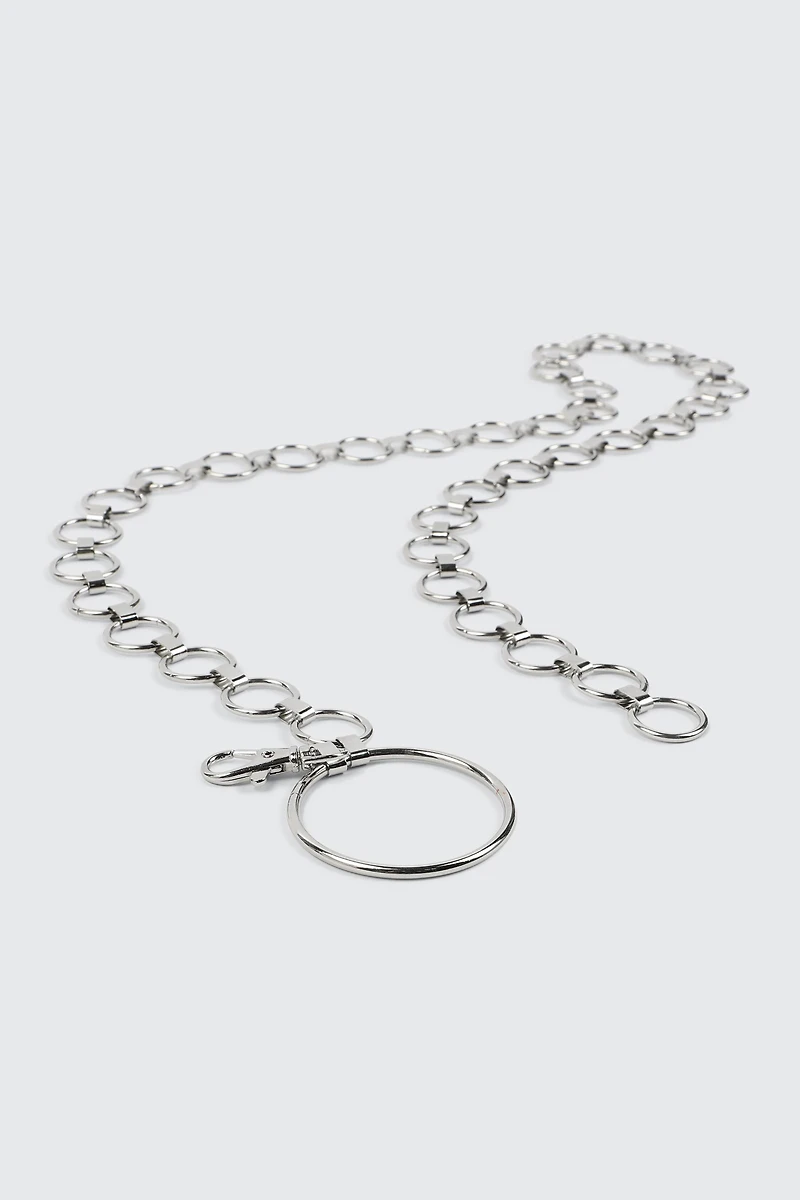 Ceinture à maillons circulaires
