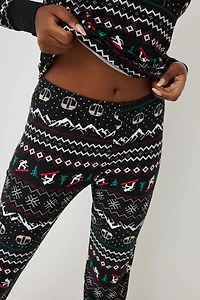 Ensemble pyjama jogging ajusté très doux