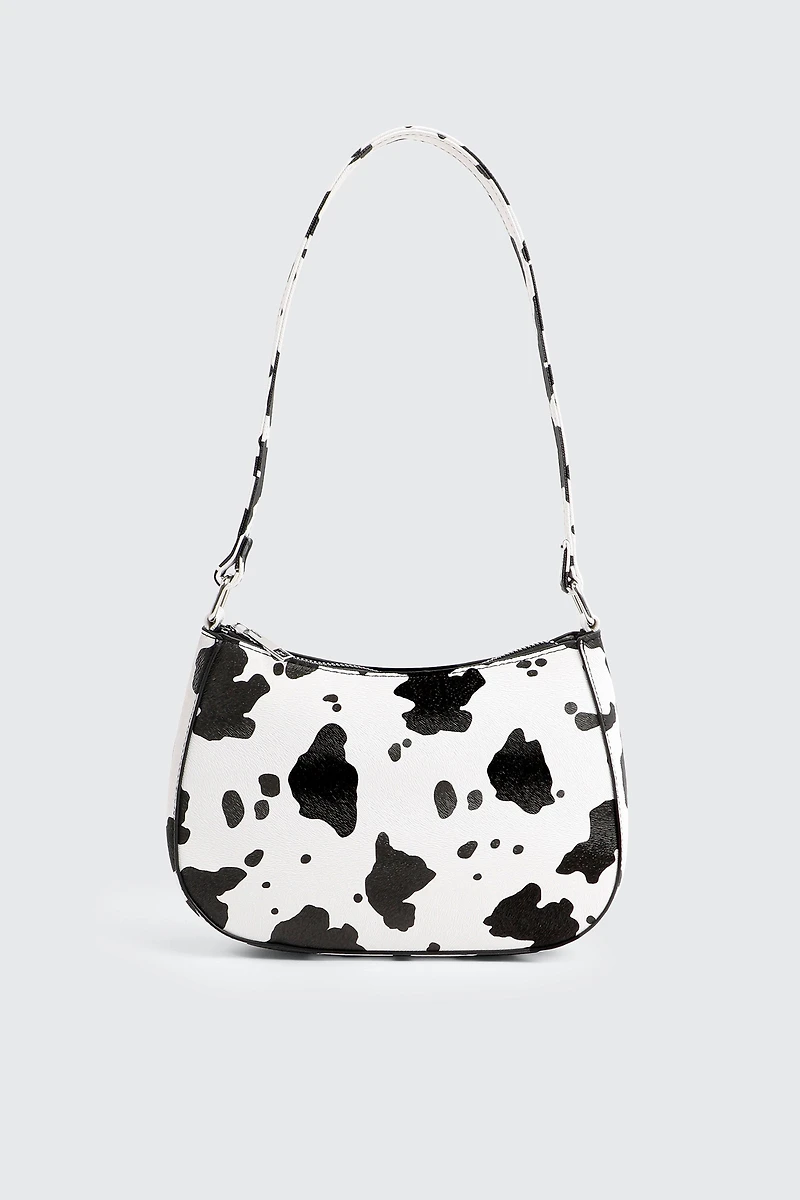 Ardene Faux Leather Shoulder Bag | Faux Leather/Polyester