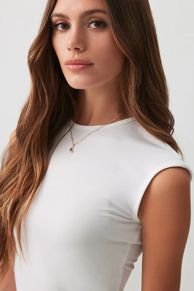 Ardene Fitted Dolman T-Shirt in | Size | Polyester/Elastane