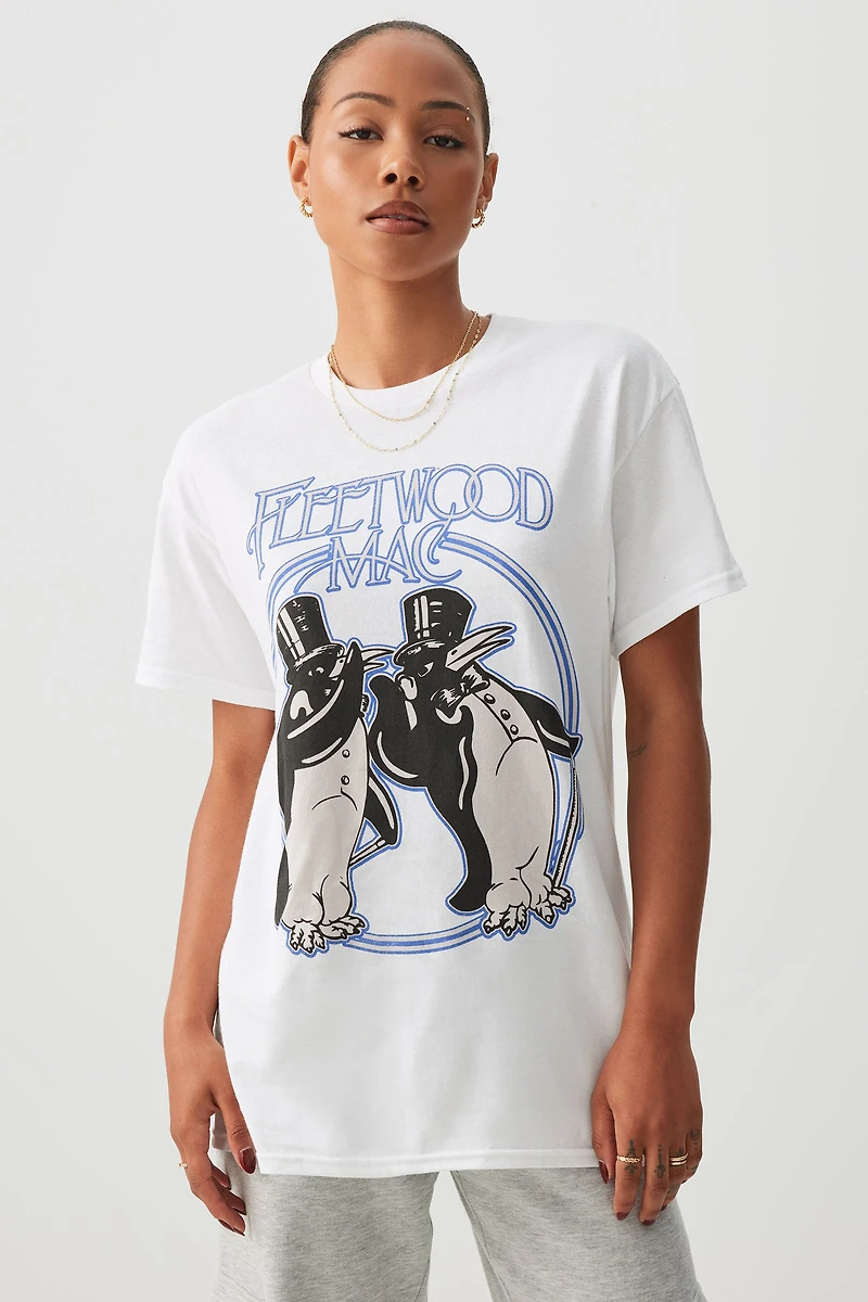 T-shirt Fleetwood Mac ample