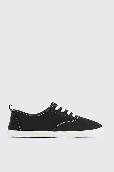 Ardene Low Top Canvas Sneakers in | Size | Eco-Conscious