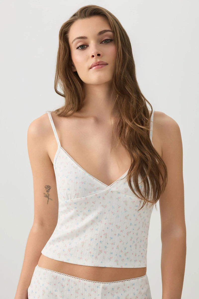 Ensemble pyjama en pointelle