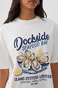 T-shirt graphique ample