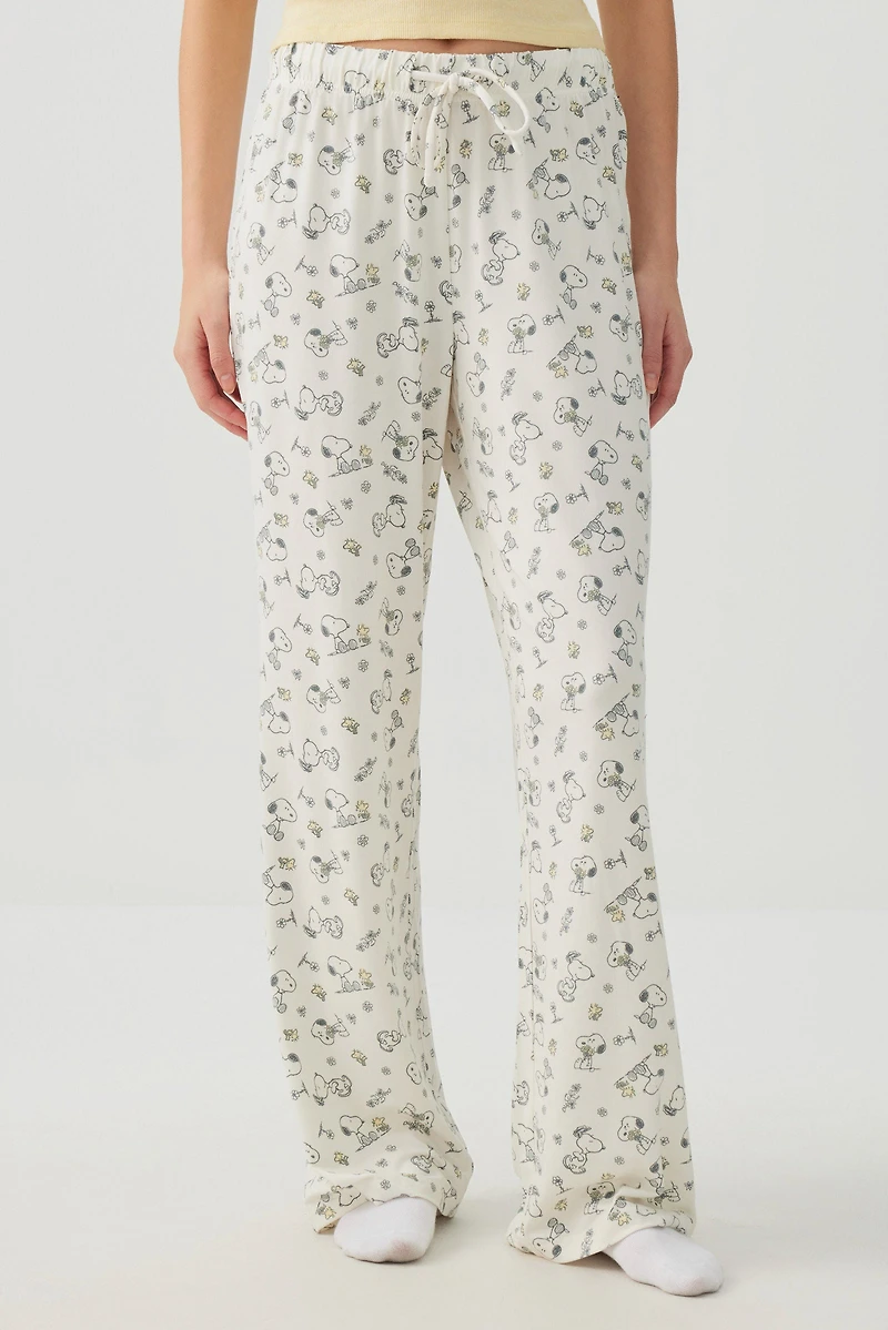 Pantalon de pyjama très doux Snoopy
