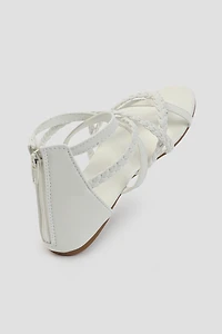 Sandales gladiateur tressées