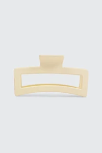 Ardene XL Cutout Hair Claw in Beige