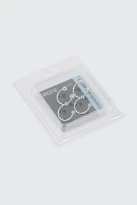 Lot de 4 perçages de sourcil fers à cheval