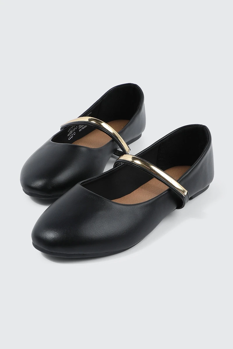 Ballerines à bout rond