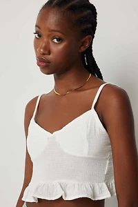 Haut court style nuisette