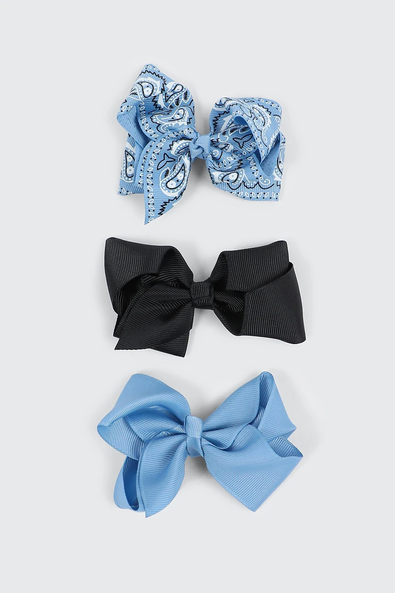 Trio de boucles à cheveux