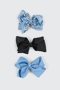 Trio de boucles à cheveux