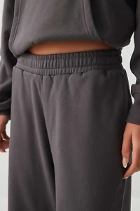 Pantalon de jogging jambe large imprimé boucles