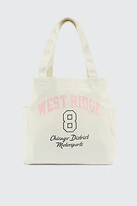 Ardene Kids West Ridge Tote Bag in Beige
