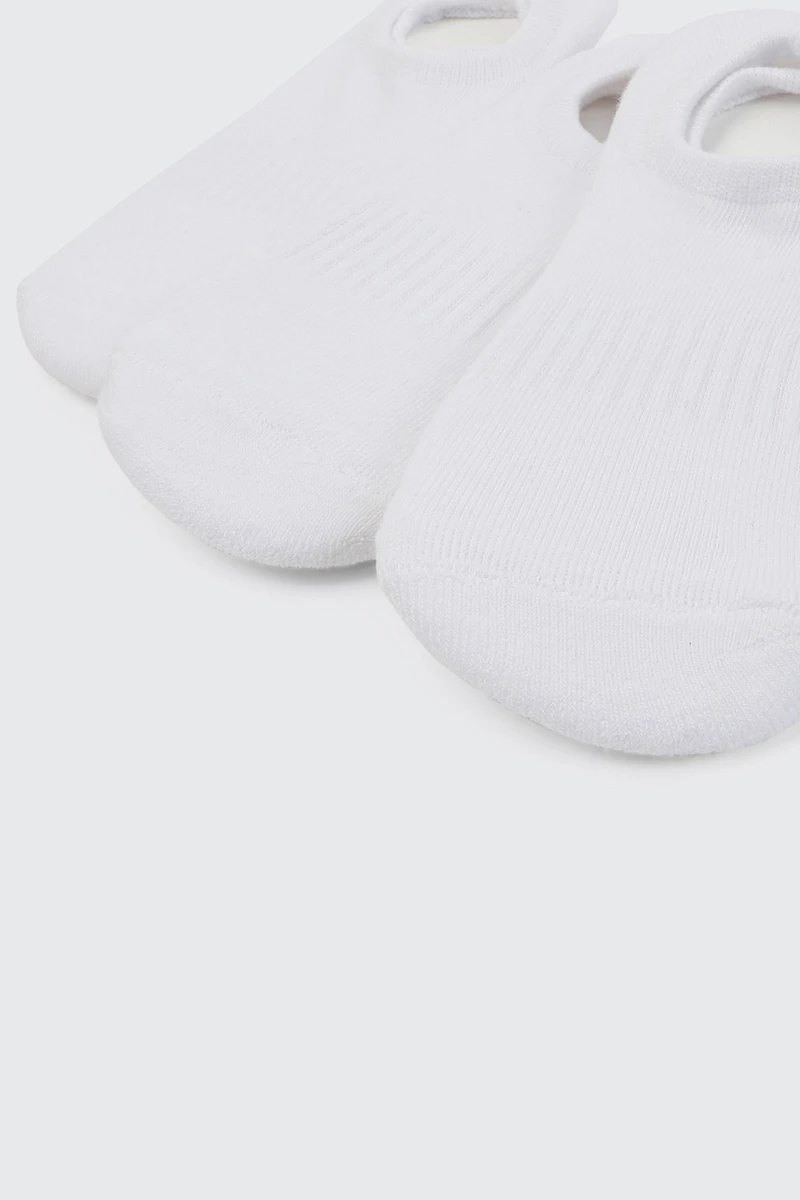 3 paires de socquettes invisibles