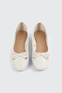 Ballerines texturées