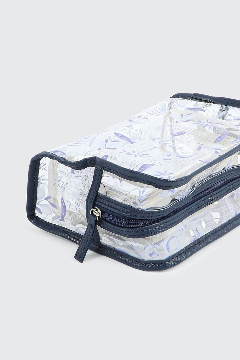 Ensemble de 2 pochettes cosmétiques
