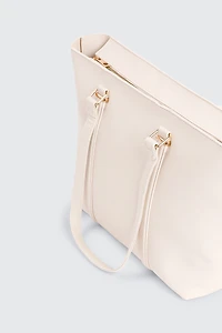 Grand sac fourre-tout en faux cuir