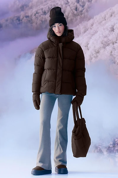 Ardene The Everyday Puff in Chestnut | Size | Polyester