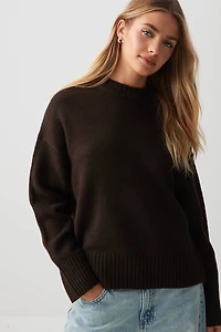 Ardene Long Oversized Sweater in | Size Small | Polyester/Spandex