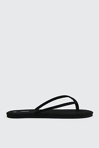 Ardene Flip-Flops Sandals in Black | Size