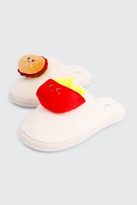 Pantoufles casse-croûte