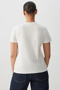 T-shirt graphique de coupe régulière