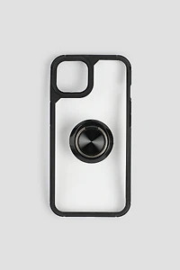 Ardene iPhone 13/14 Case with Ring Holder in Black
