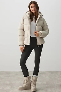 Ardene The Everyday Puff in Birch | Size | Polyester