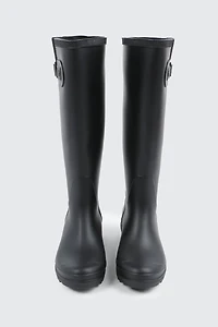 Bottes de pluie aux genoux