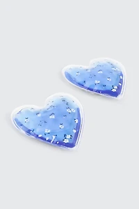 Ardene Floral Gel Eye Pads in Medium Blue