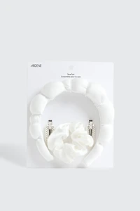 Lot de 4 accessoires de coiffure pour la mariée