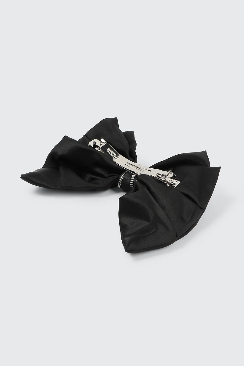 Boucle à cheveux ornée de pierres du Rhin