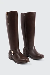 Bottes cavalières à boucle