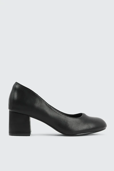 Ardene Block Heel Pumps in | Size | Faux Suede | Eco-Conscious