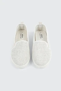 Espadrilles à enfiler en toile