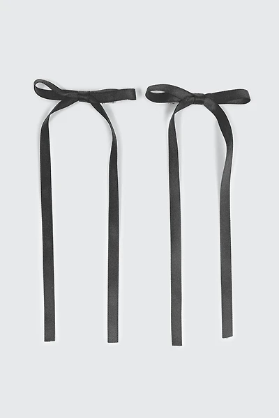 Ardene 2-Pack Bow Hair Clips in