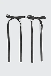 Ardene 2-Pack Bow Hair Clips in