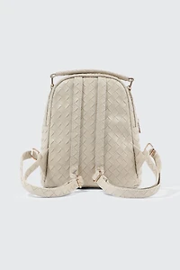 Minisac à dos tressé matelass