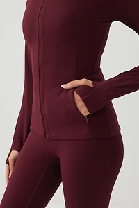 Veste légère ajustée à capuchon camactive