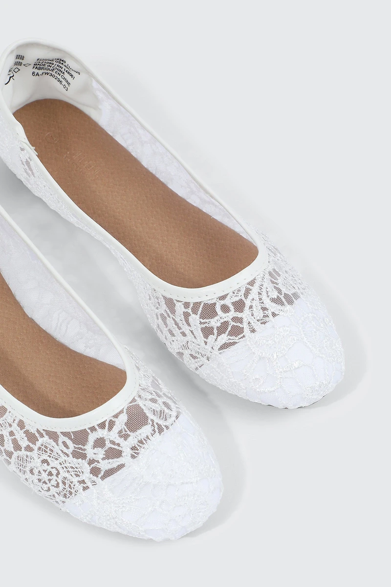 Ballerines en crochet