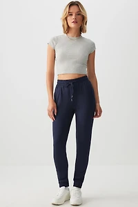 Ardene Super Soft Sweatpants in Dark | Size | Polyester/Elastane | Eco-Conscious