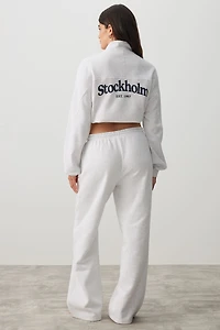 Pantalon de jogging à jambe large