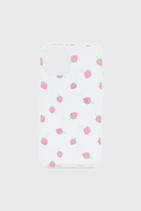 Étui de téléphone modèle 11 fraises