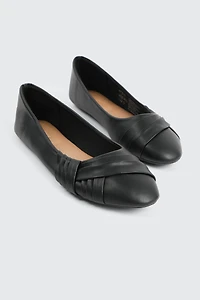 Ballerines plissées