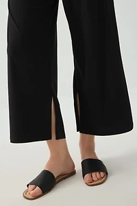Jupe-culotte à fentes latérales